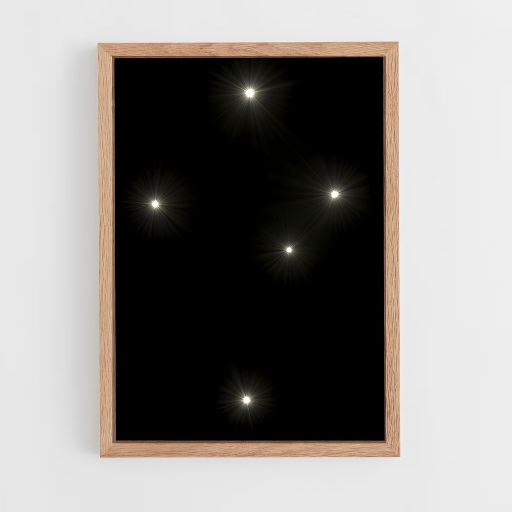 Poster Étoiles du Sud – affiche Constellations (vue 4)